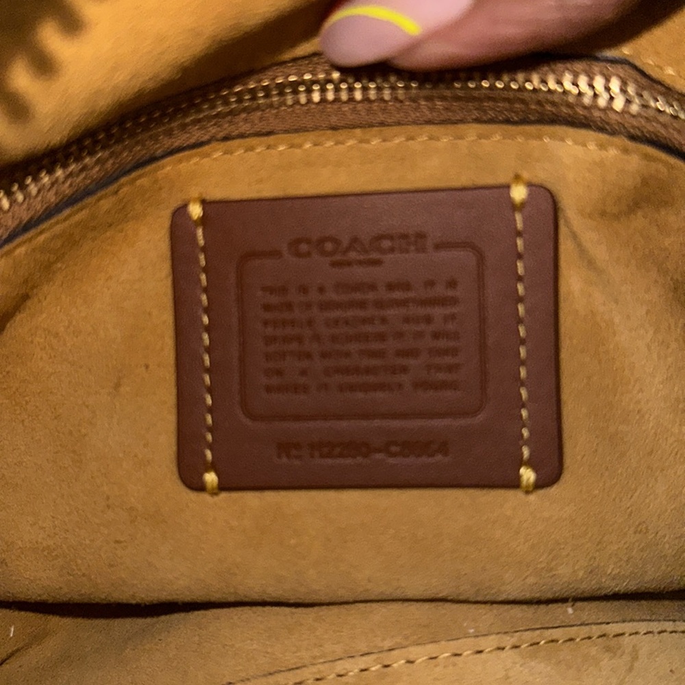 Coach Ruby 25 Satchel, Black with Gold Hardware - Picture 6 of 15